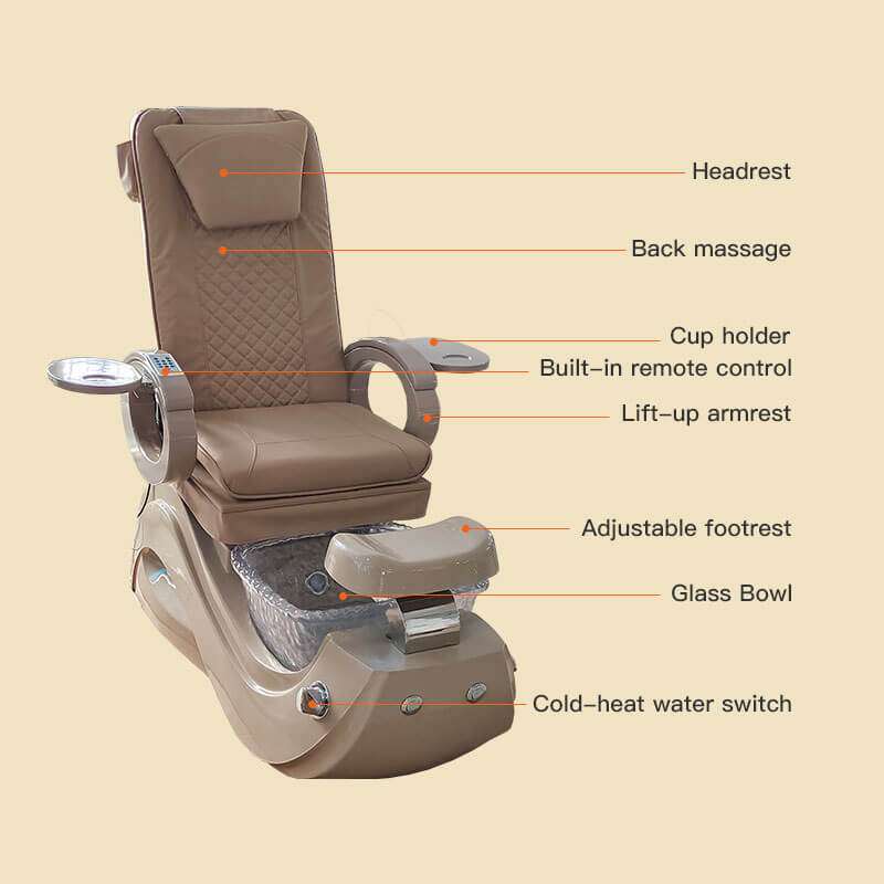 pedicure chair product structure