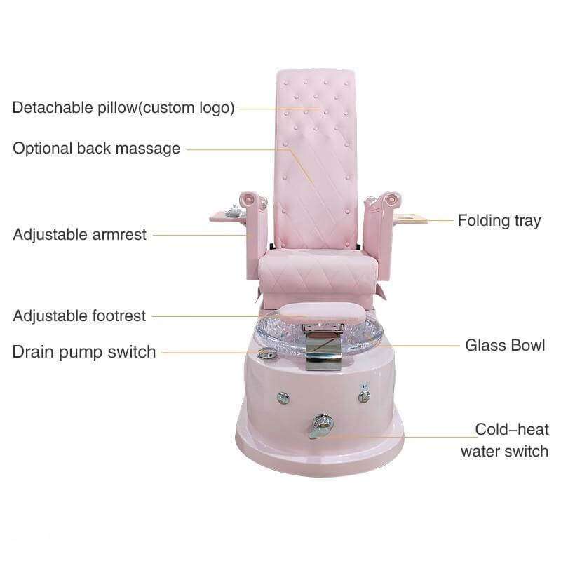 PC11 pedicure chair structure