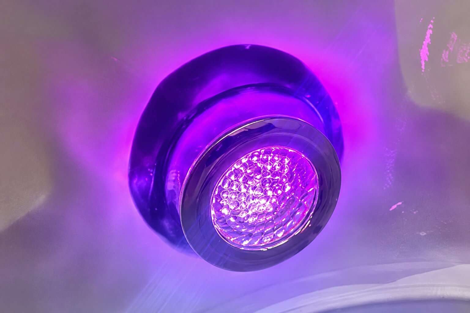 PC34 pedicure chair LED ambient lighting