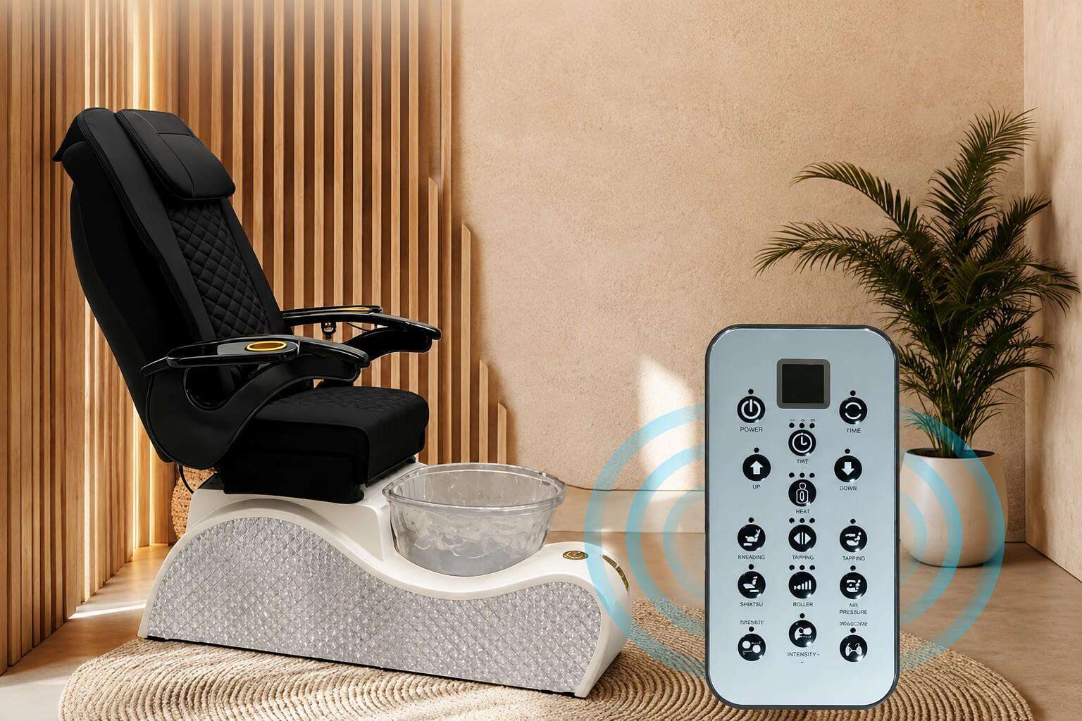 PC34 pedicure chair one-click control