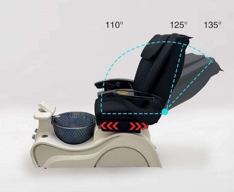 Y30 adjustable reclining pedicure chair