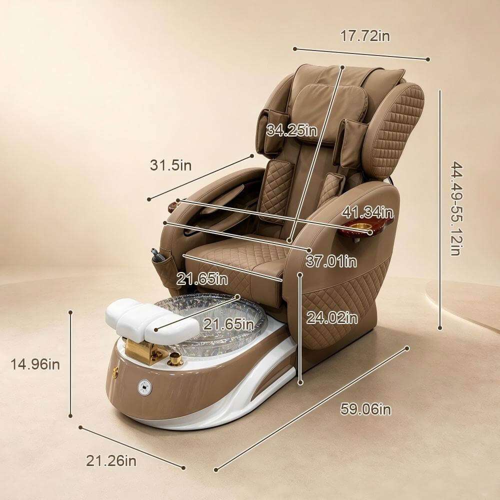 Y31 pedicure chair dimensions