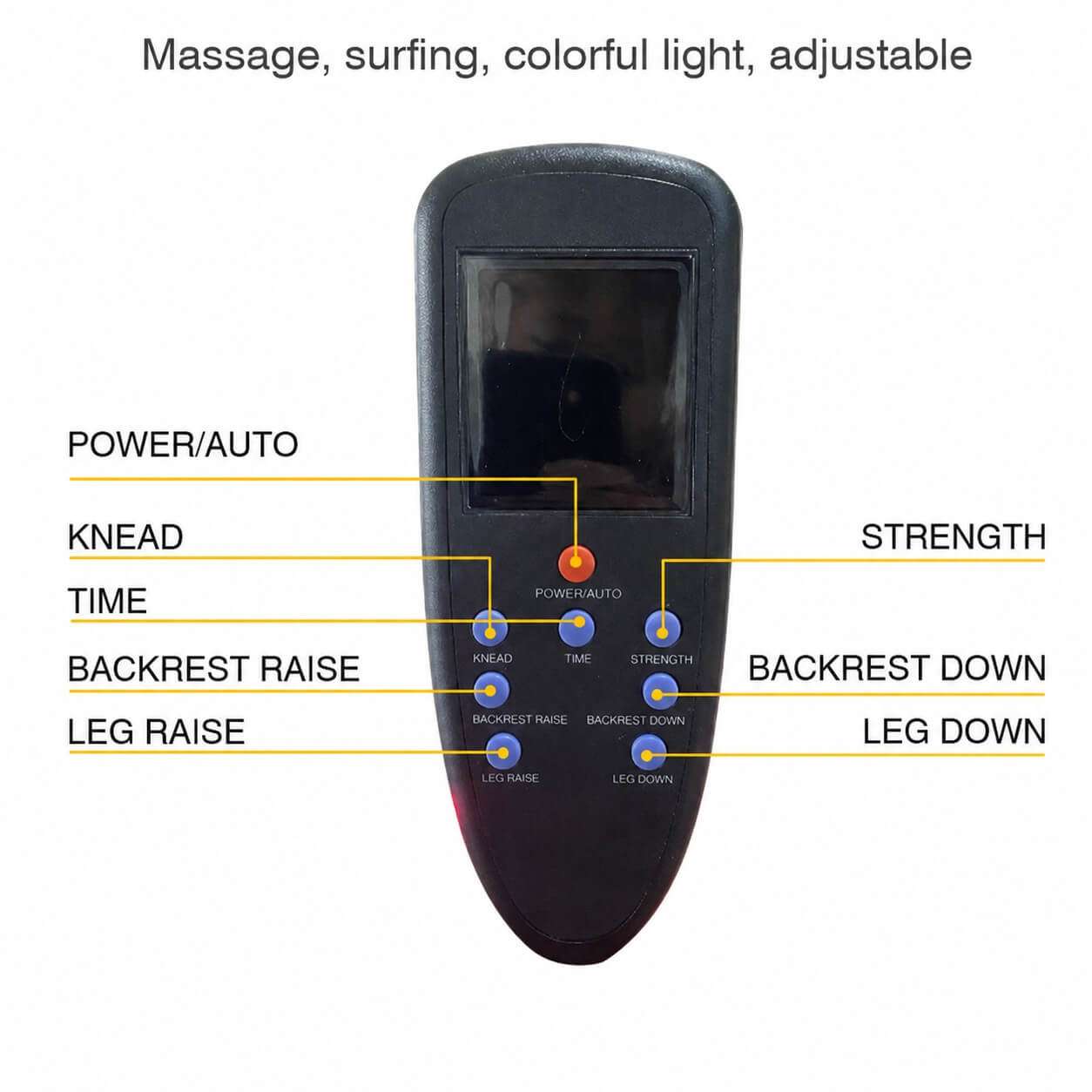 one-key control pedicure chair