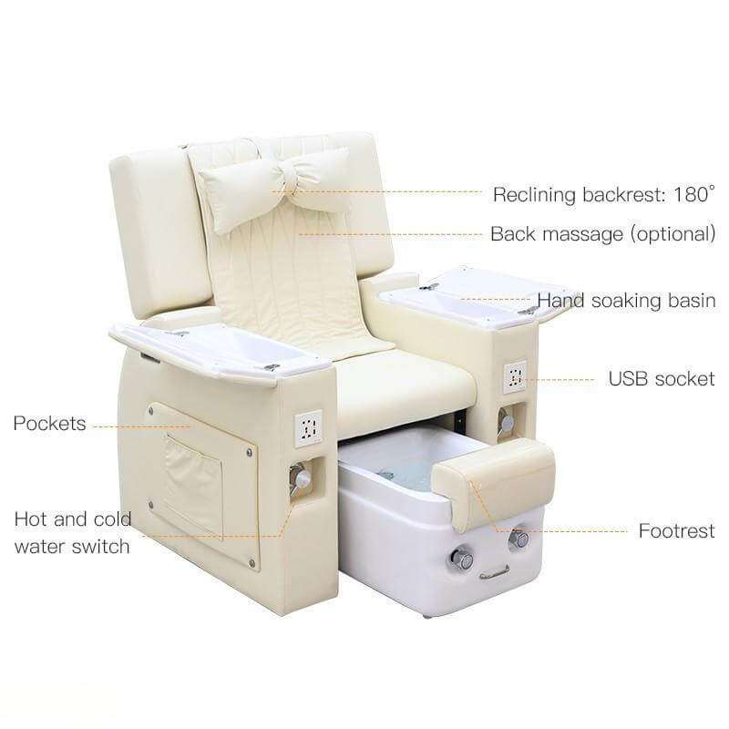 PC02 pedicure chair product structure
