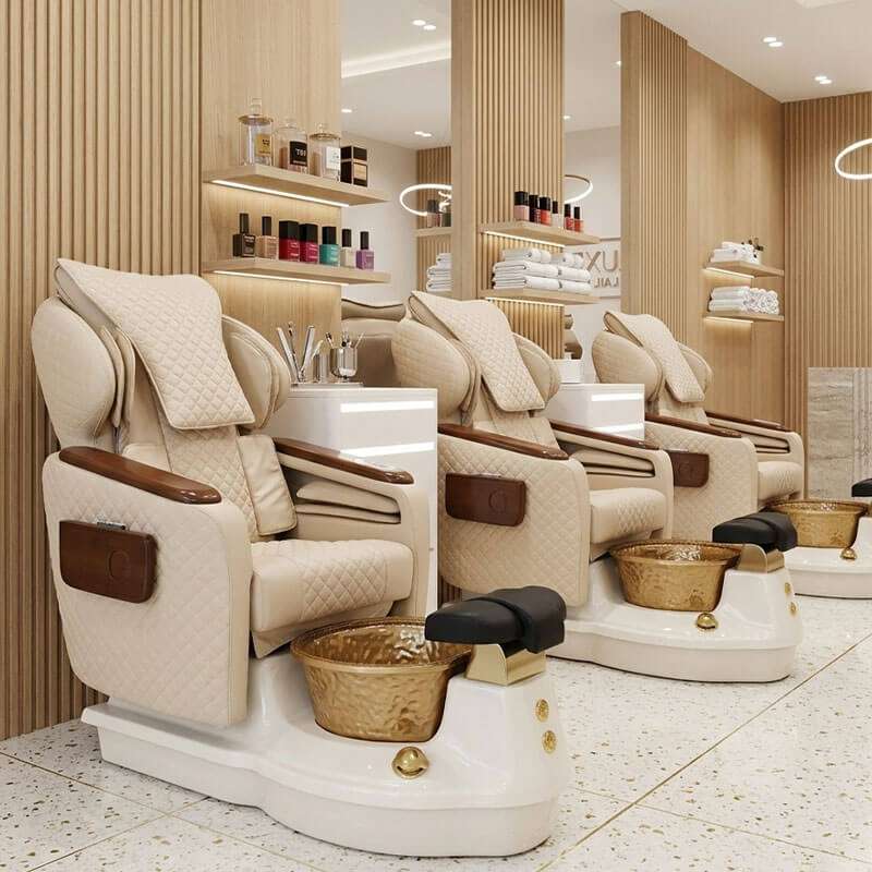 PC35 relaxing pedicure chair for nail salon