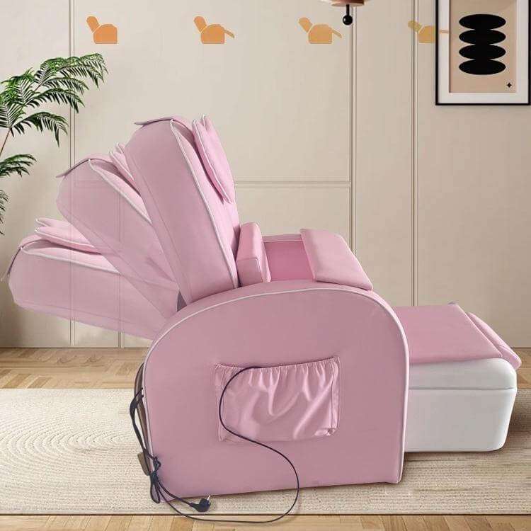 Y17 adjustable reclining pedicure chair