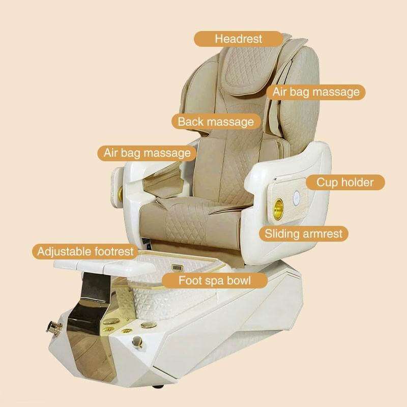 pedicure chair product structure