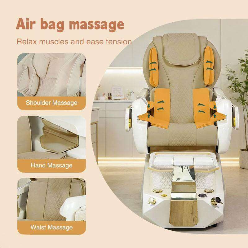 pedicure chair with air bag massage