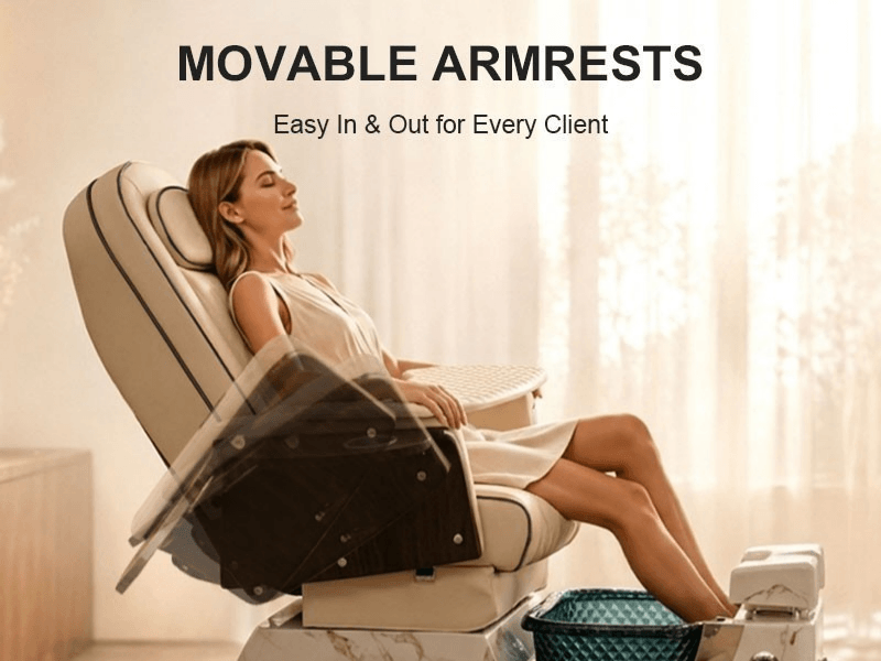 PC50 movable armrests