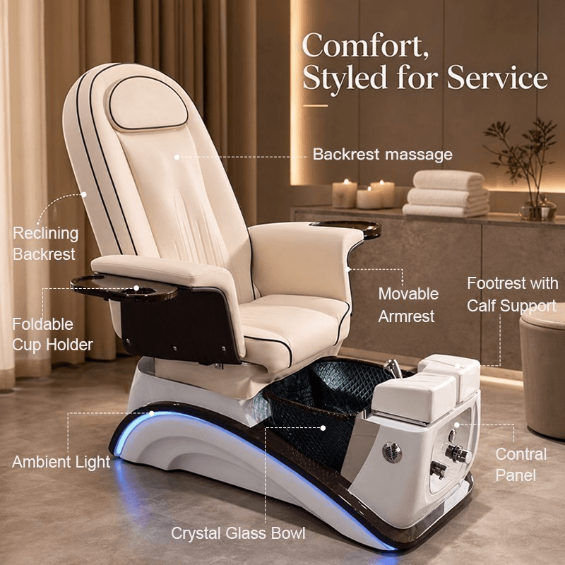 PC50 pedicure chair product structure