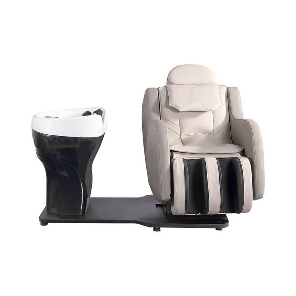 Automatic Electric Comfortable Hair Salon Massage Furniture Washing Bed Shampoo Chair With Bowl