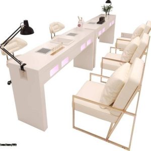Japanese-style vacuum cleaner nail art table