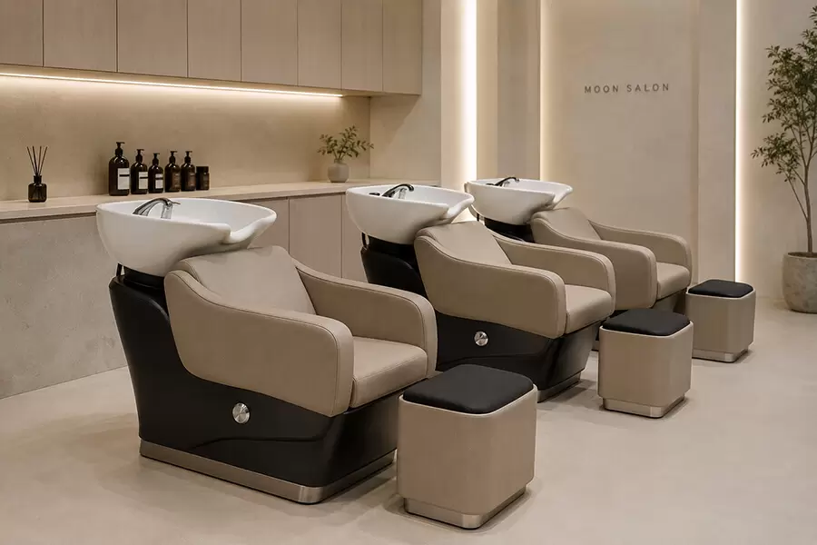 Luxury shampoo station