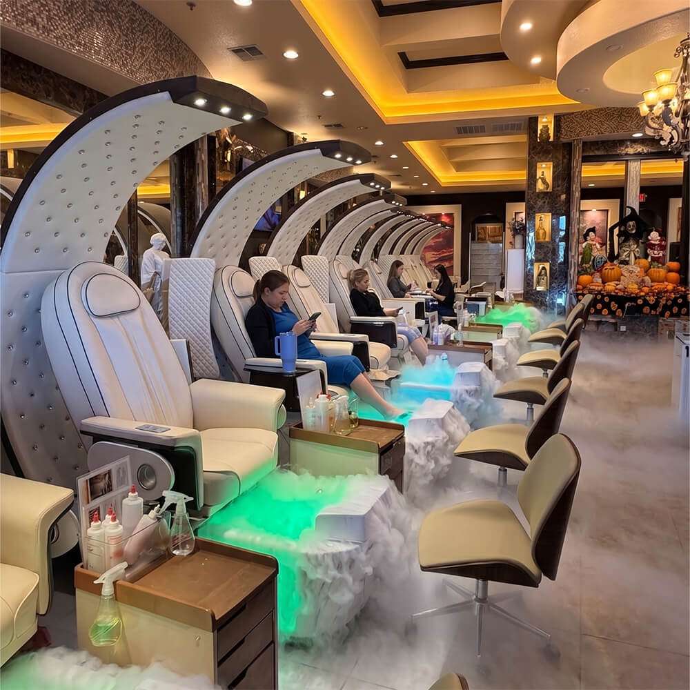 Real salon pedicure chair project
