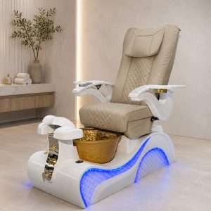 Simple pedicure chair collection for salon projects