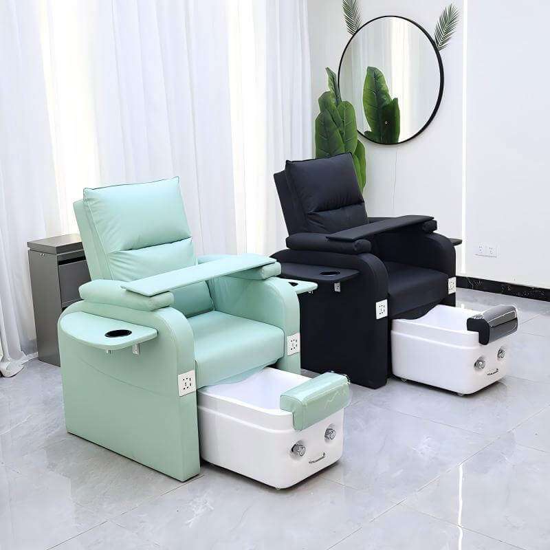 PC10 black pedicure spa chair
