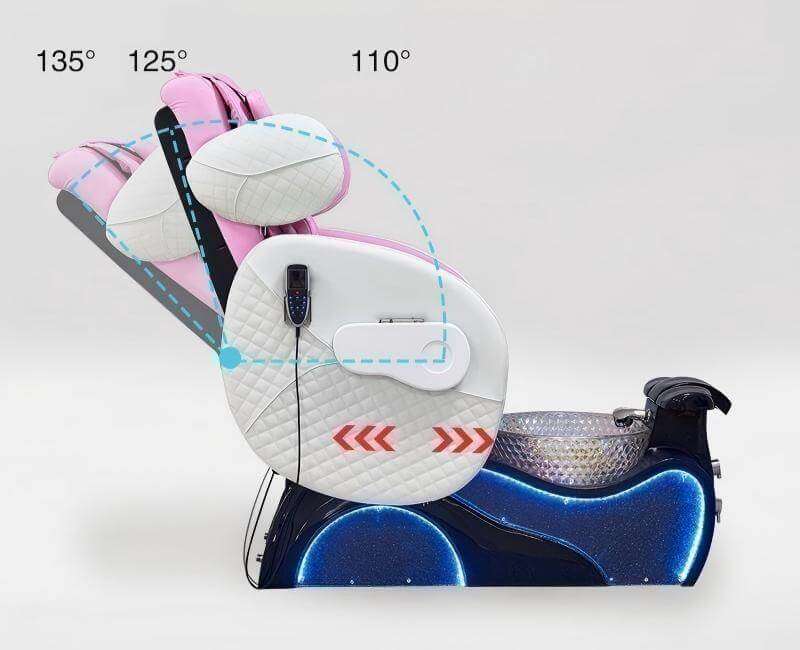 PC37 customizable comfort pedicure chair