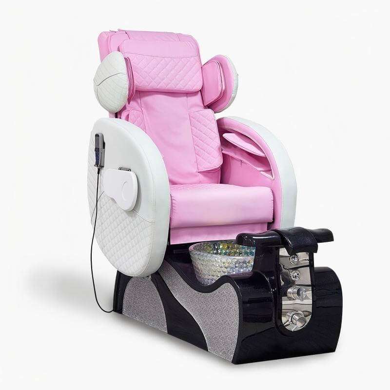 PC37 pink luxury pedicure chair