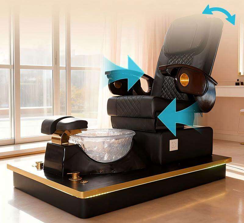 PC39 reclining backrest sliding seat