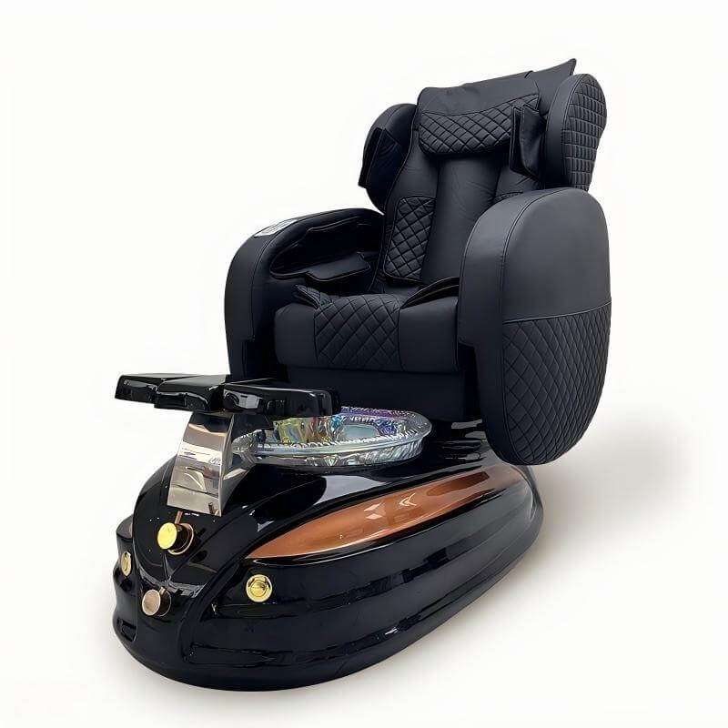 PC41 black luxury massage pedicure chair