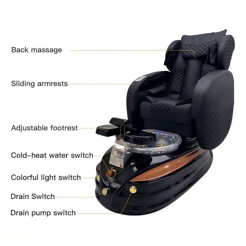 PC41 pedicure chair structure