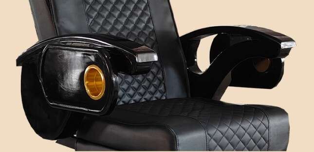 PC39 luxury pedicure chair armrest design