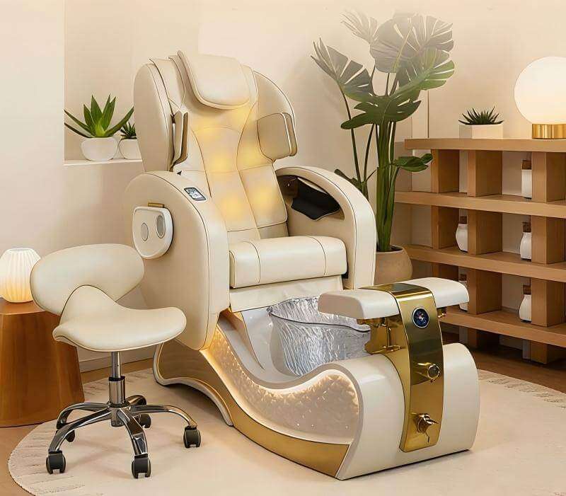 Y44 back massage pedicure chair