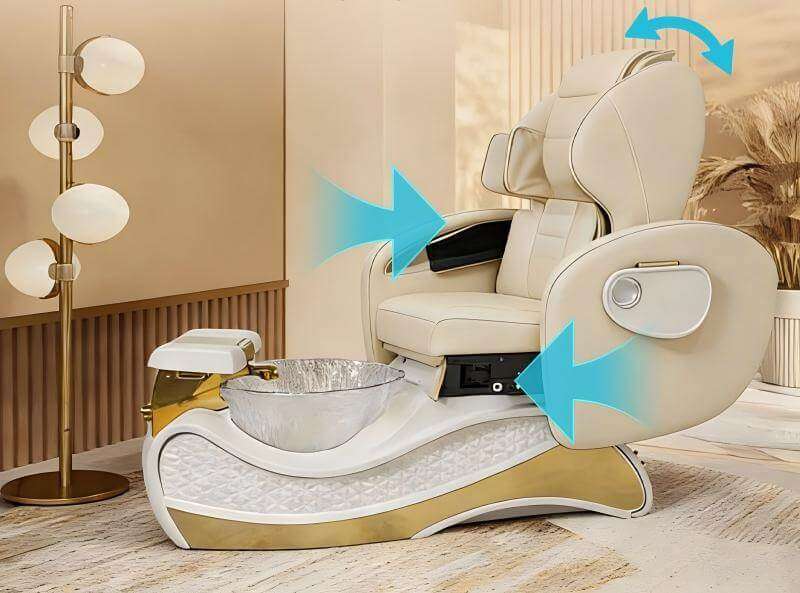 Y44 reclining backrest sliding seat