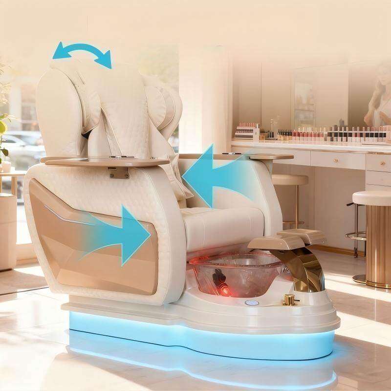 Y51 reclining backrest sliding seat