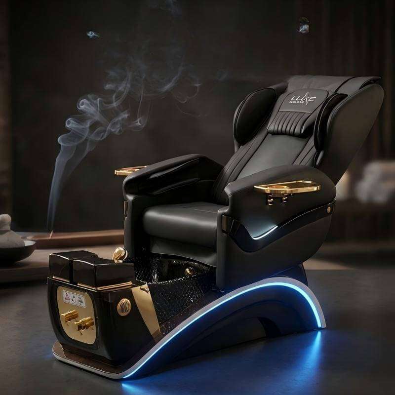 Y55 ambient LED lighting pedicure chair