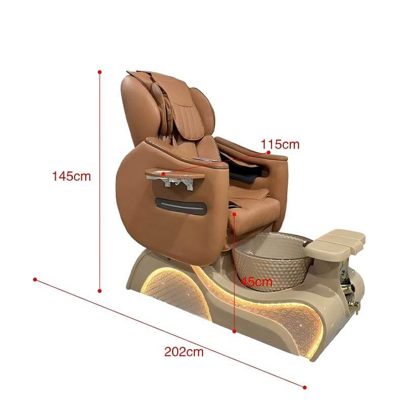Y56 luxury pedicure chair dimensions
