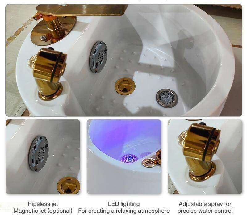 Y19 acrylic foot basin