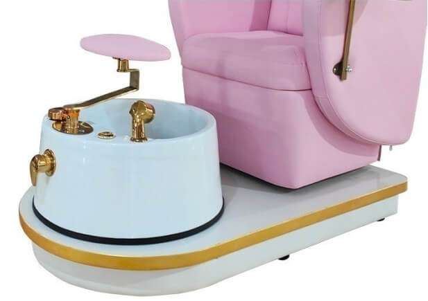 Y19 curved pedicure chair base