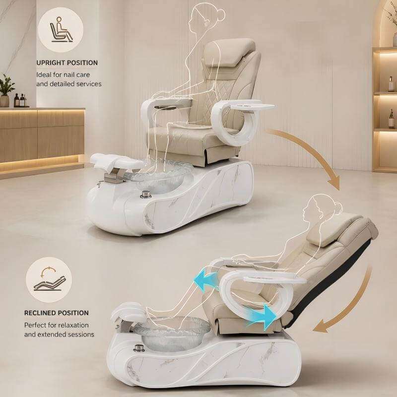 Y60 reclining backrest and sliding seat