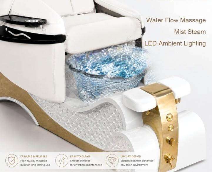Y63 3D hydro spa foot basin
