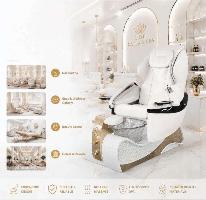 Y63 pedicure chair for salon and spa