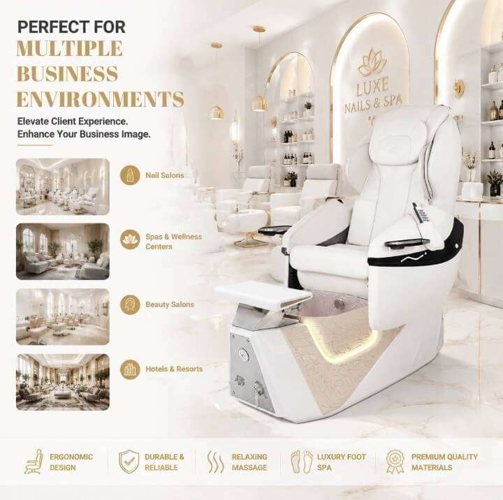 Y64 pedicure spa chair for salon