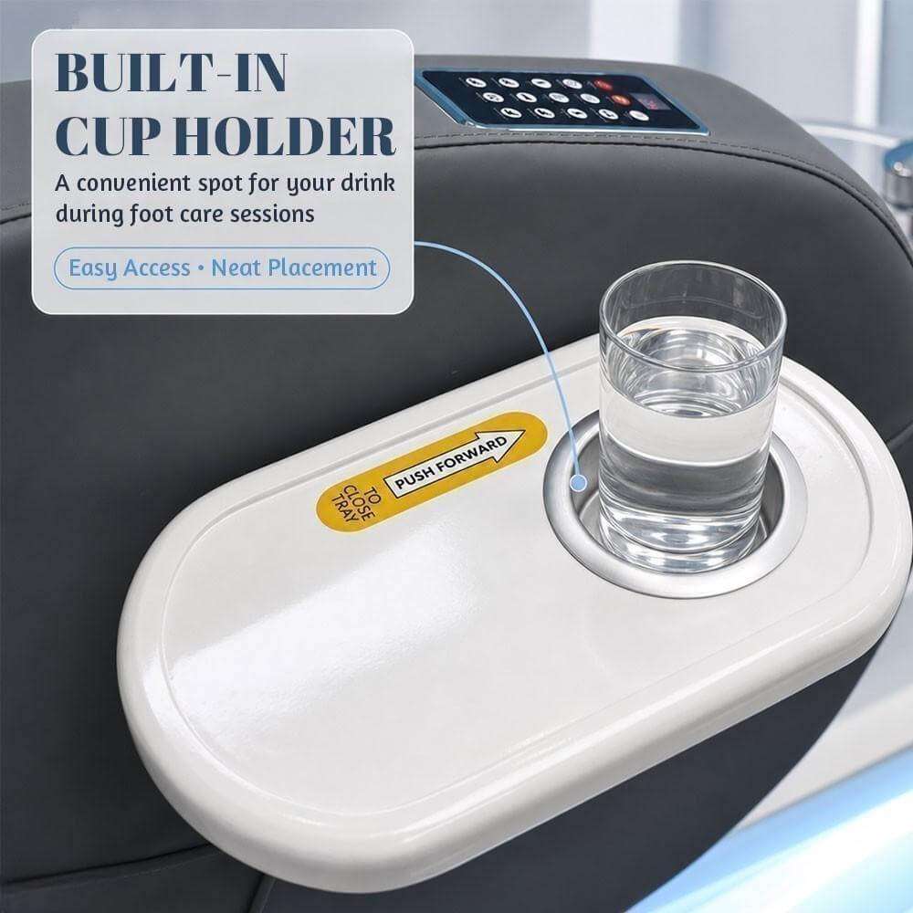 Y65 built in cup holder