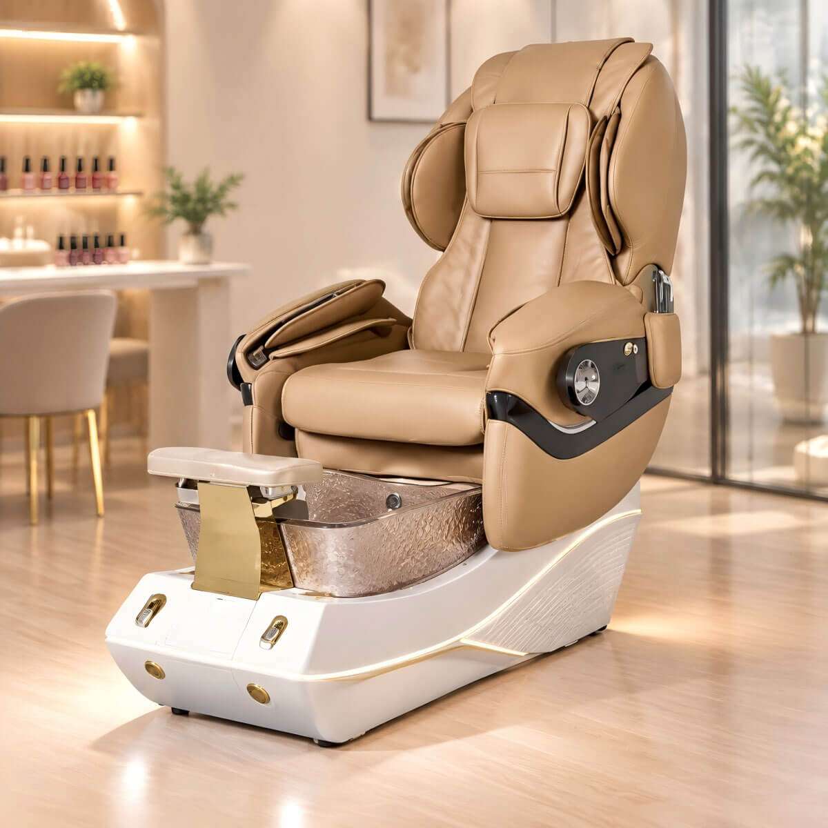 Y70 luxury foot spa chair for nail salon